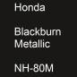 Preview: Honda, Blackburn Metallic, NH-80M.